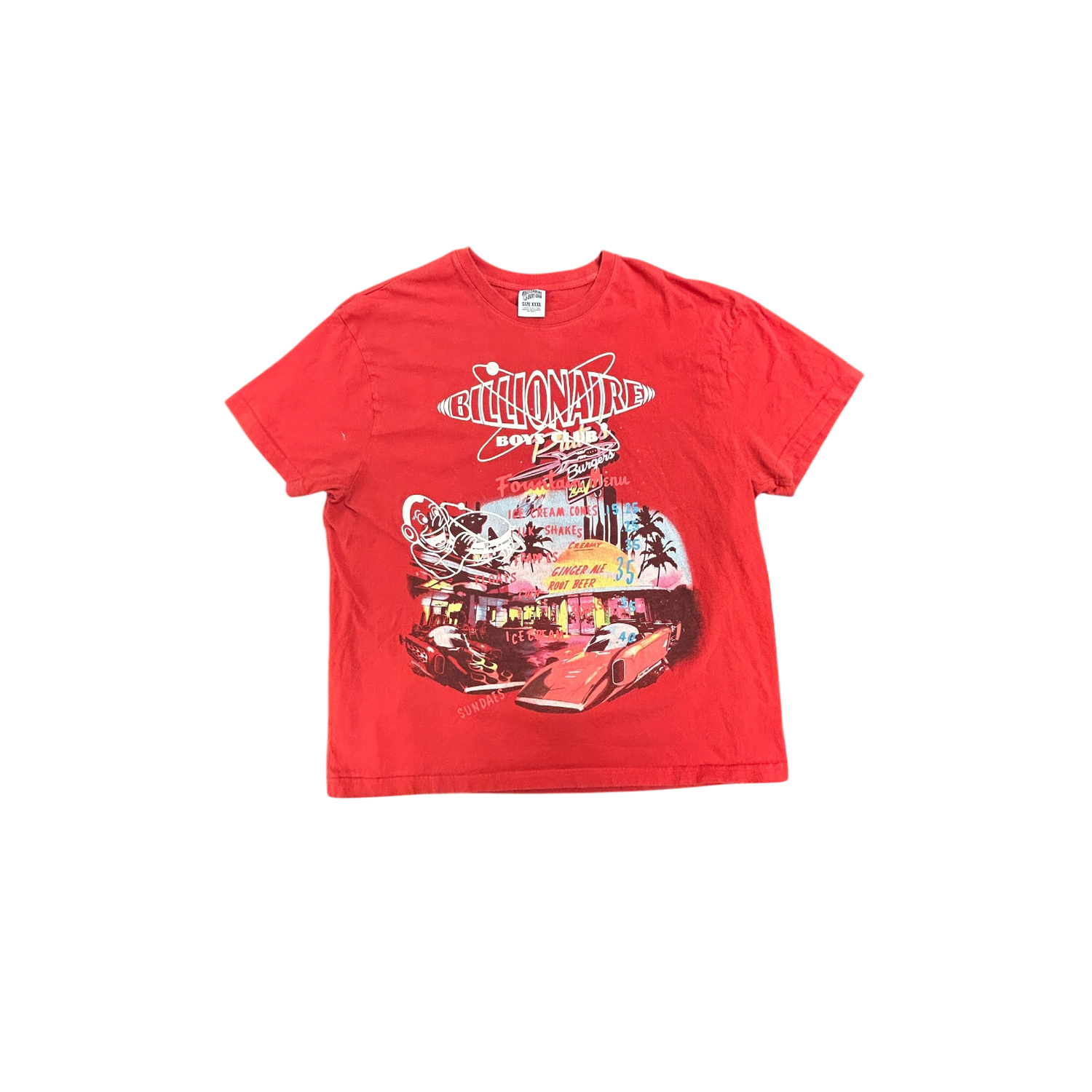 Red Billionaire Boys Club Tee