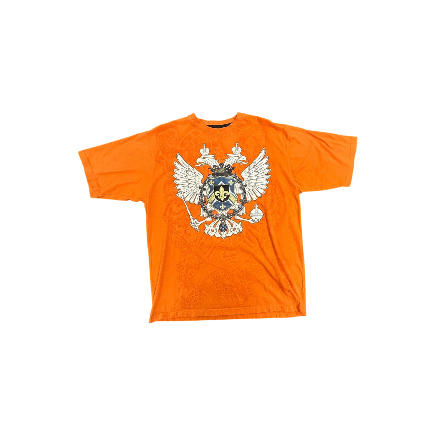Avirex Orange Y2K Tee