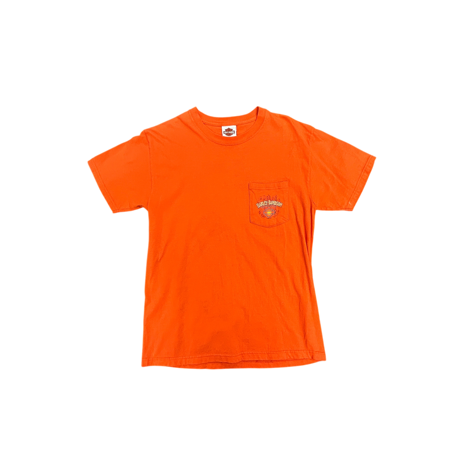 Orange Harley Davidson Tee