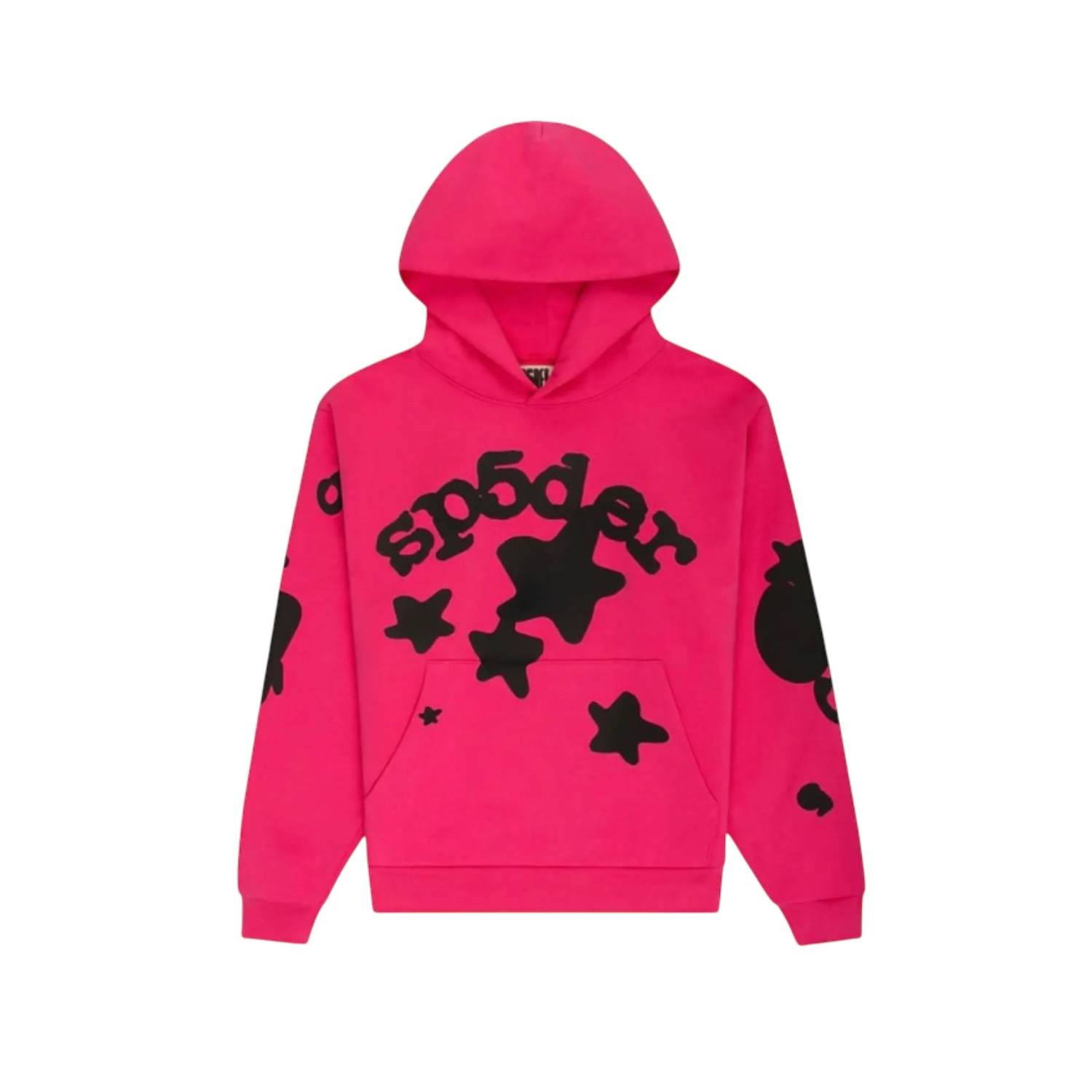 Sp5der Pink Beluga Hoodie