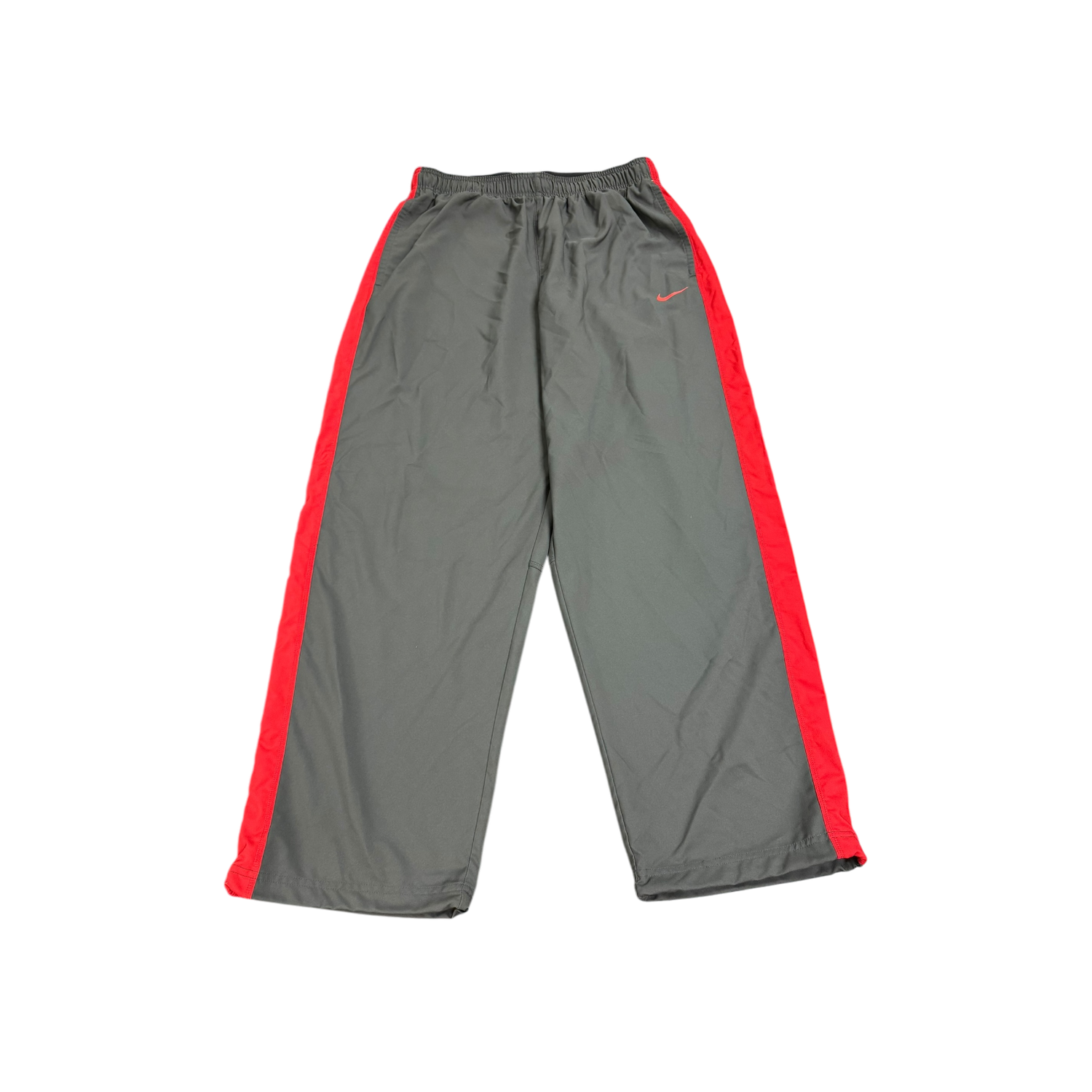 Grey/Red Nike Sweatpants