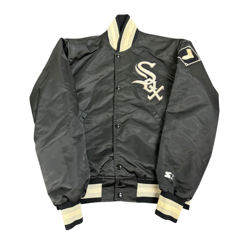90&#39;s Starter Chicago White Sox Satin Bomber Jacket