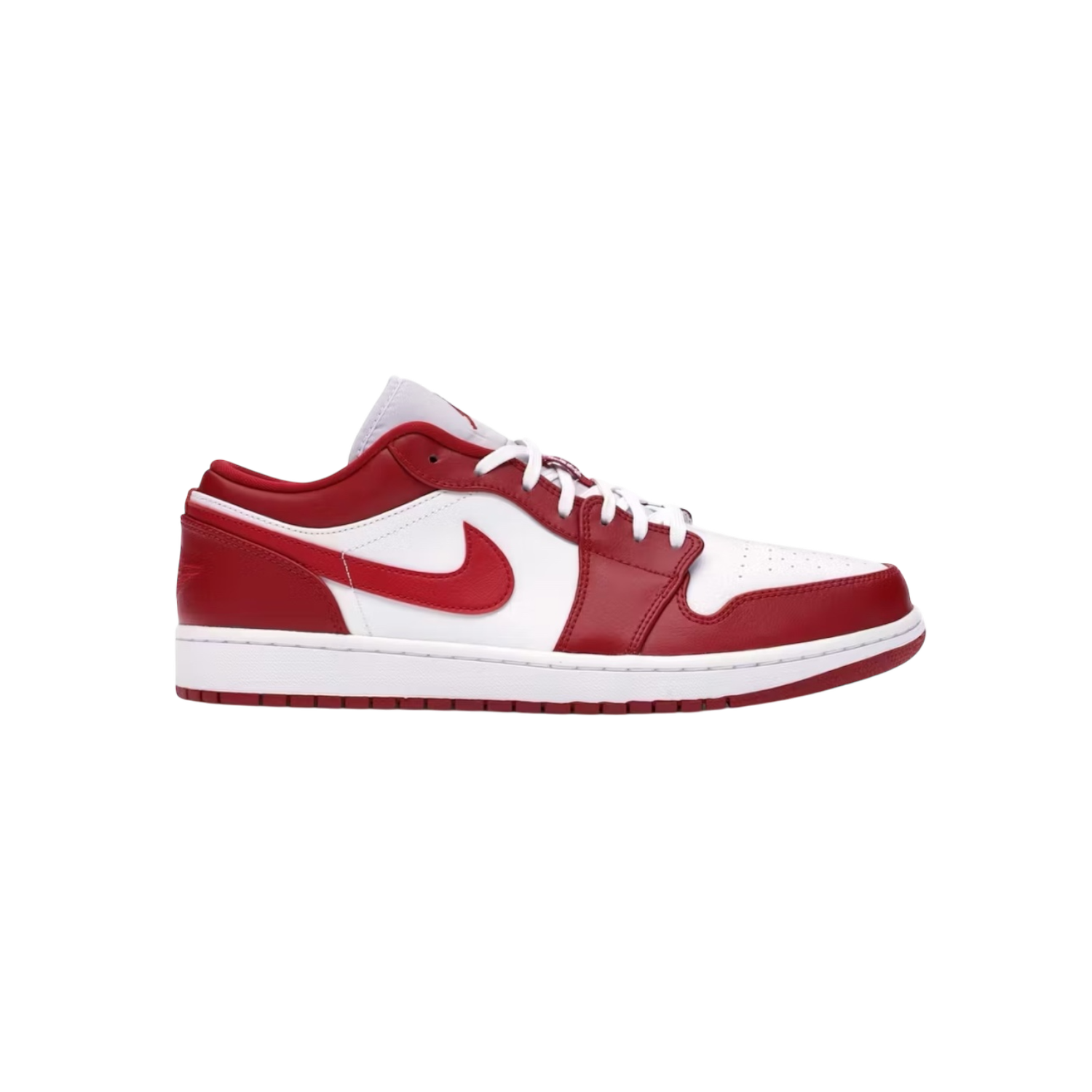 AJ1 Low Gym Red White