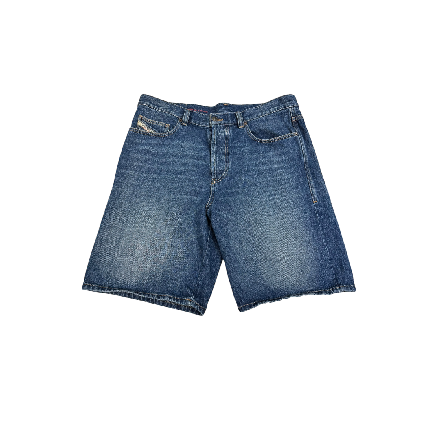 W34 Dark Blue Diesel Jorts
