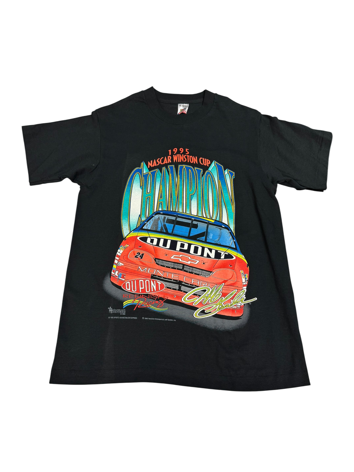 Black NASCAR Winston Cup Graphic Tee