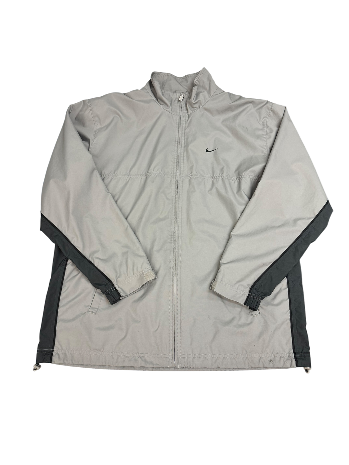 Grey w/ Black Stripe Nike Windbreaker