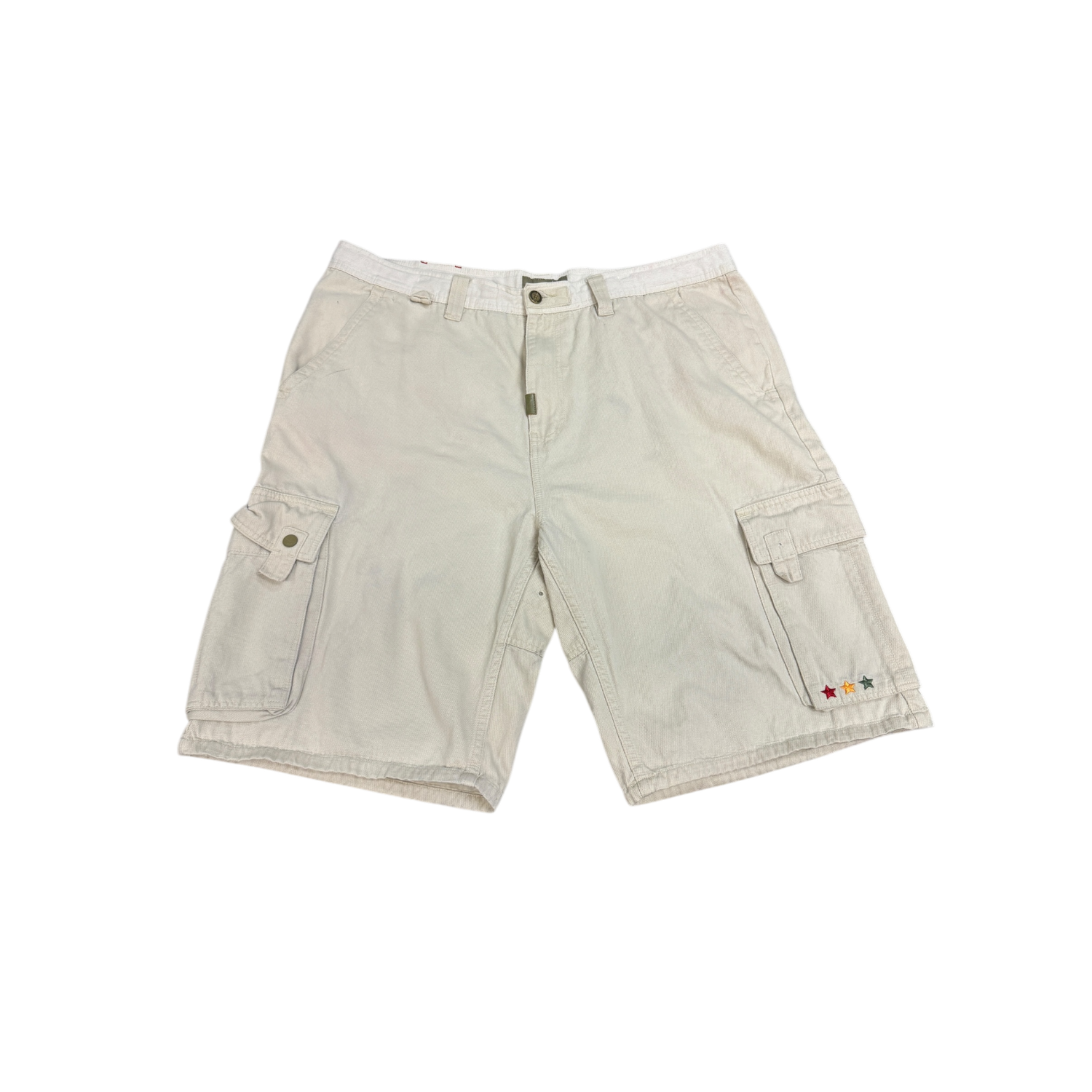 Cream LRG Cargo Shorts