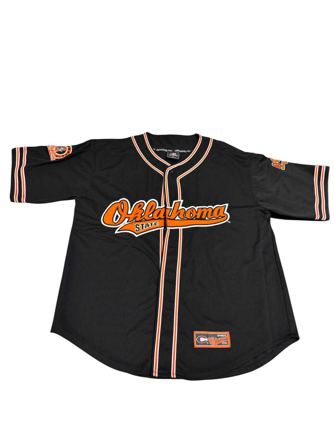 Black Oklahoma State Baseball Shirt