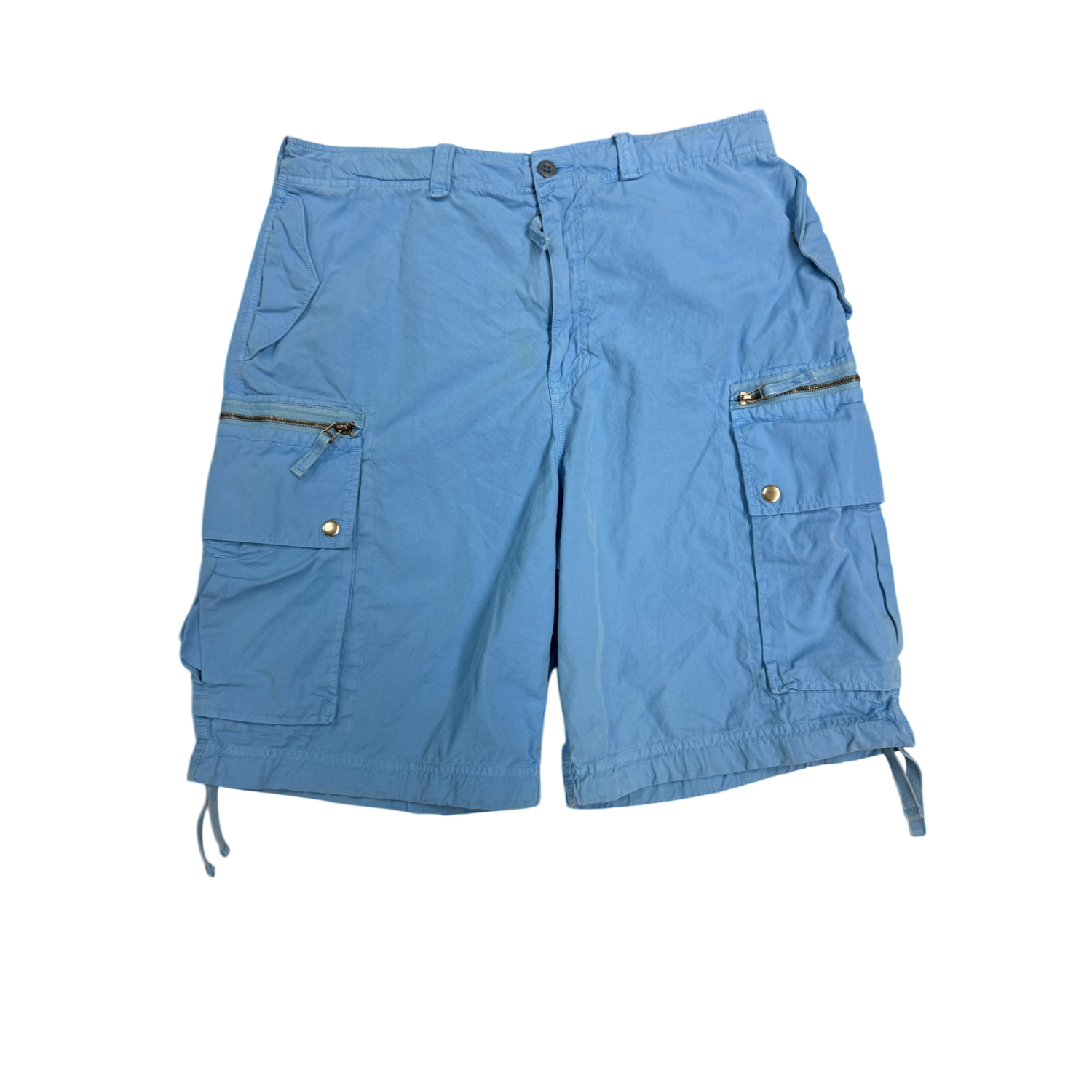 34W Light Blue Polo Shorts