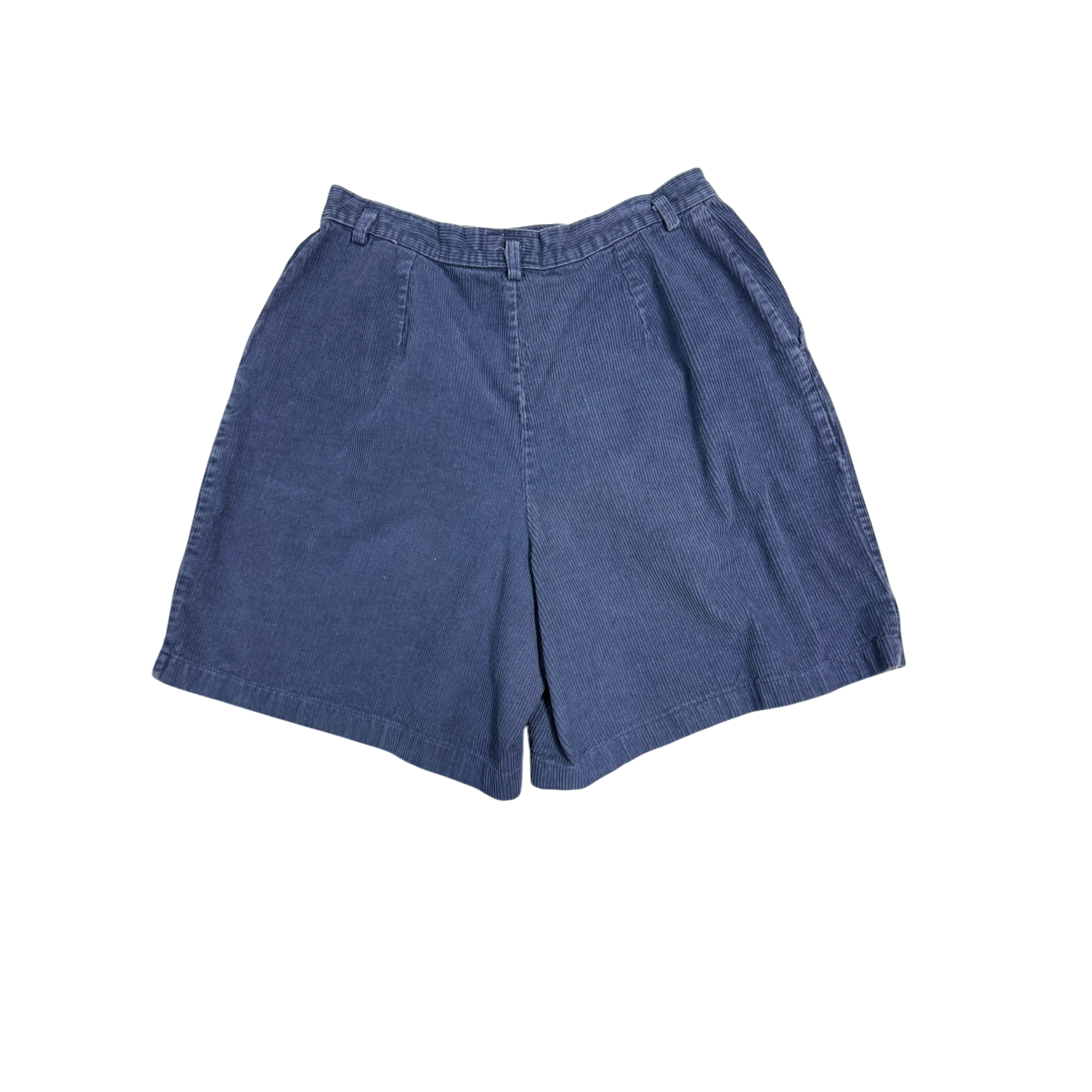 32W Blue Corduroy Shorts