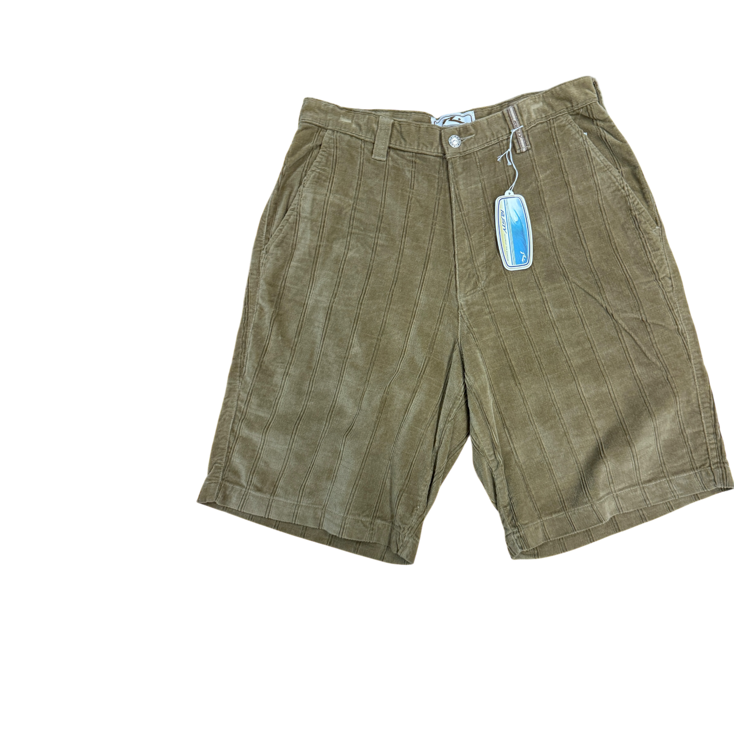 33W Brown Stripe Rusty Shorts