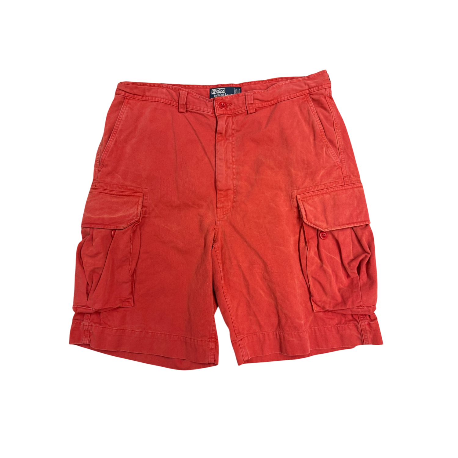 36W Light Red Polo Shorts