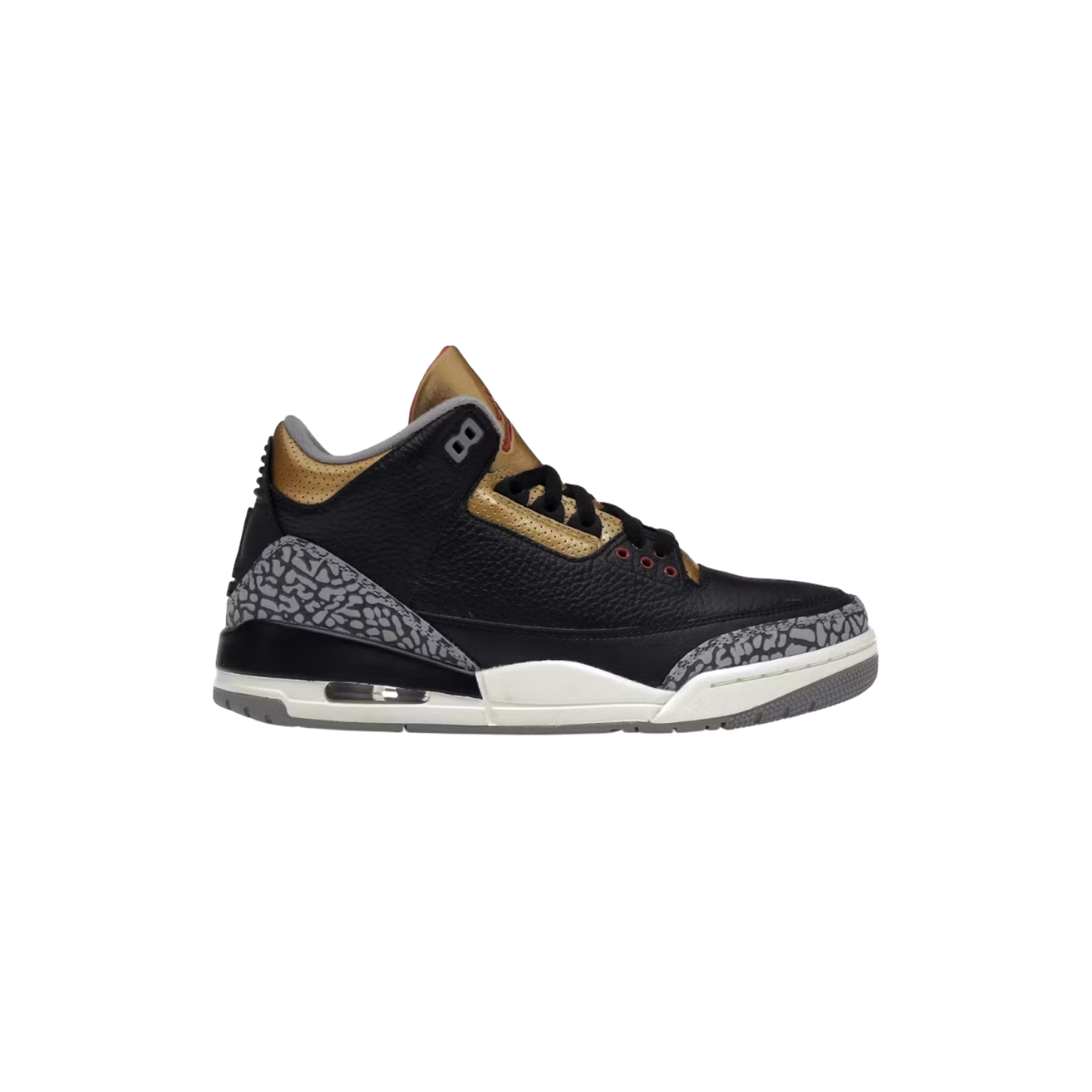 AJ3 Black Cement Gold Women&#39;s