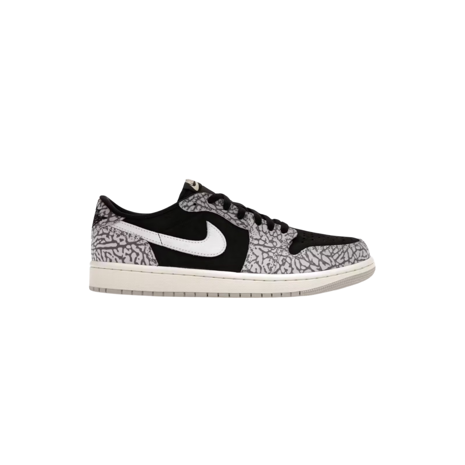 AJ1 Low Black Cement