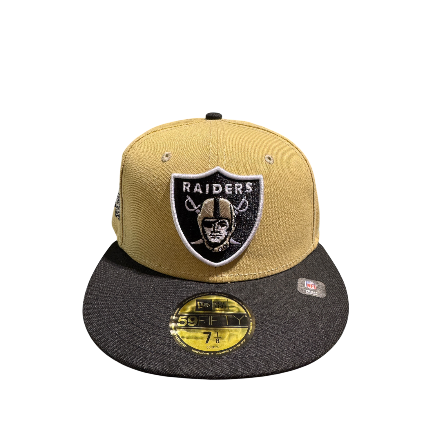 Las Vegas Raiders 50th Anniversary Patch Fitted