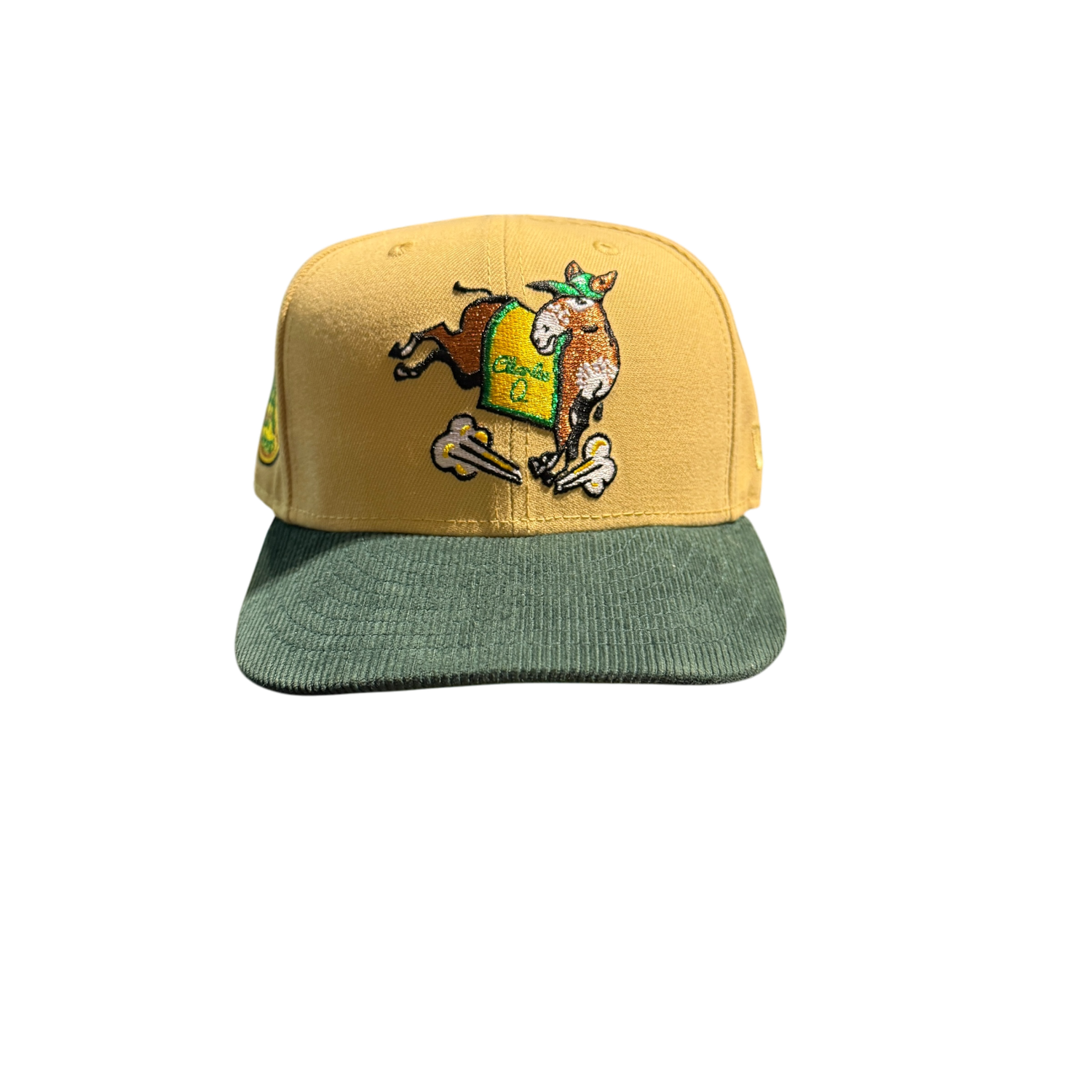 OAKLAND ATHLETICS 1973 WORLD SERIES &quot;CHARLIE-O&quot; NEW ERA FITTED