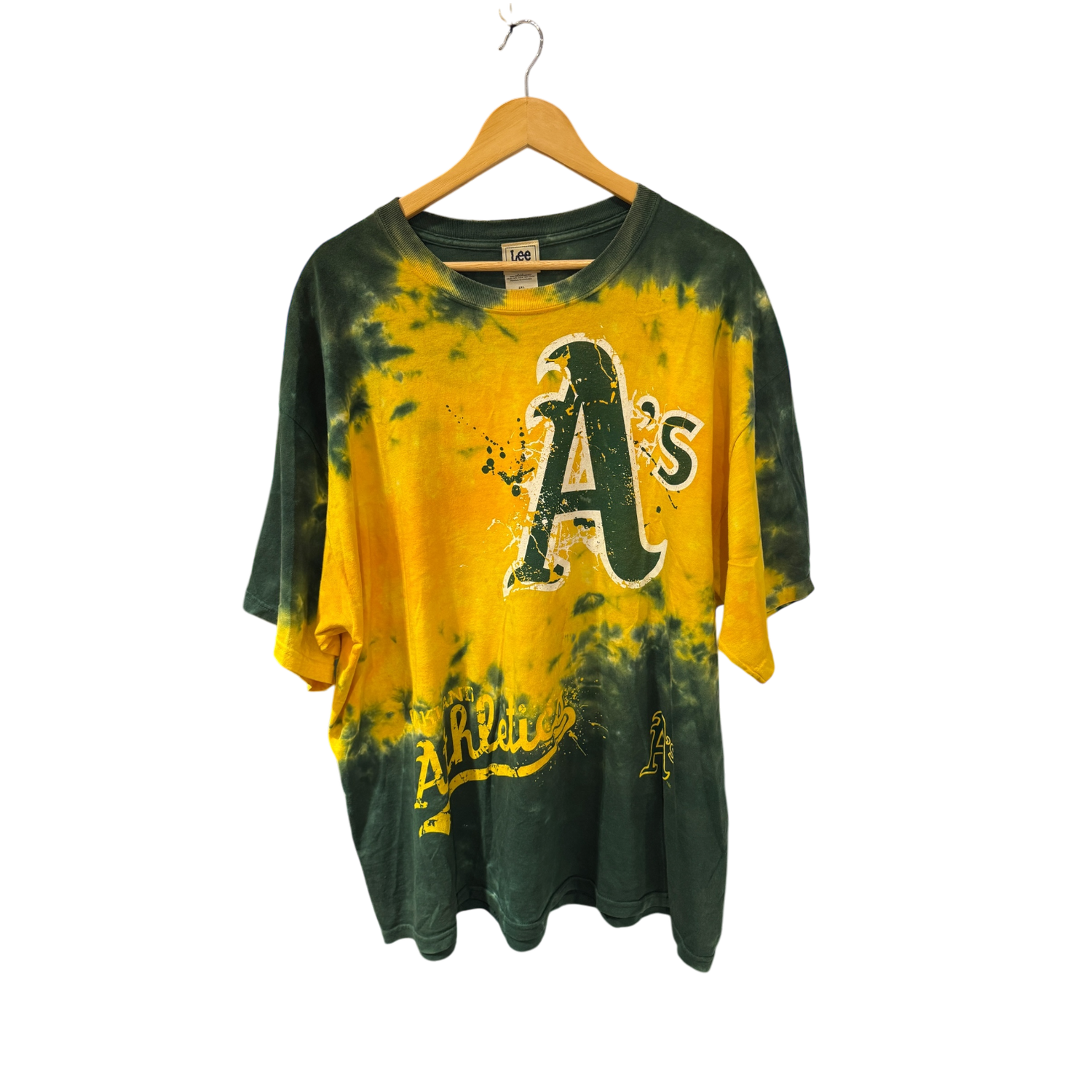 Tie Dye Oakland A’s Tee