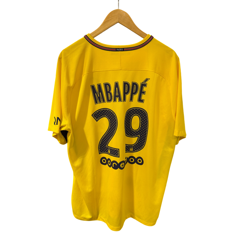 2017/18 Away Kylian Mbappe Jersey