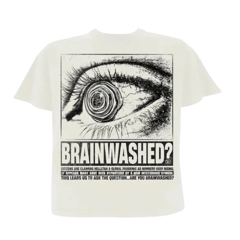 Hellstar Eyeball Shirt White