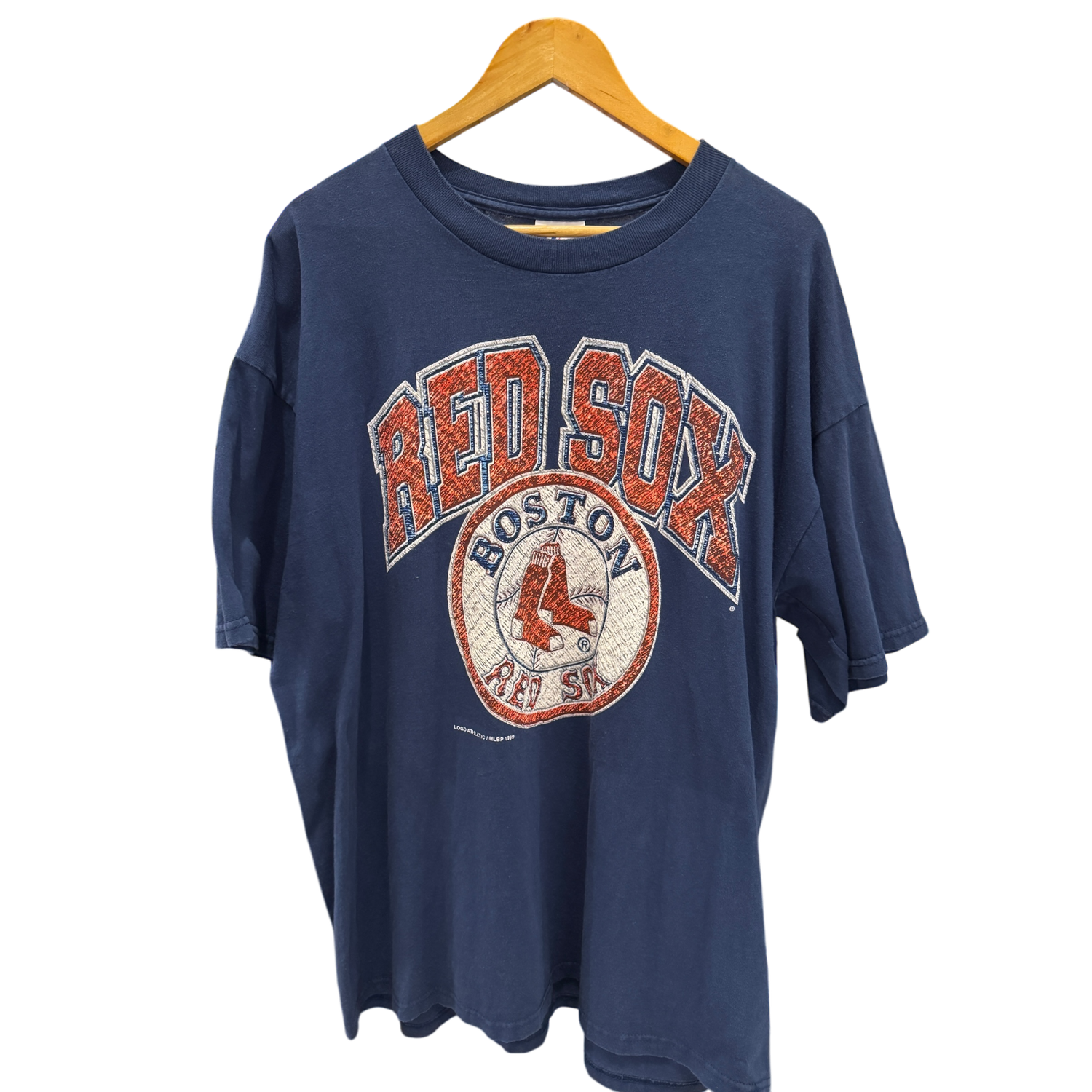 Navy Blue Red Sox Tee