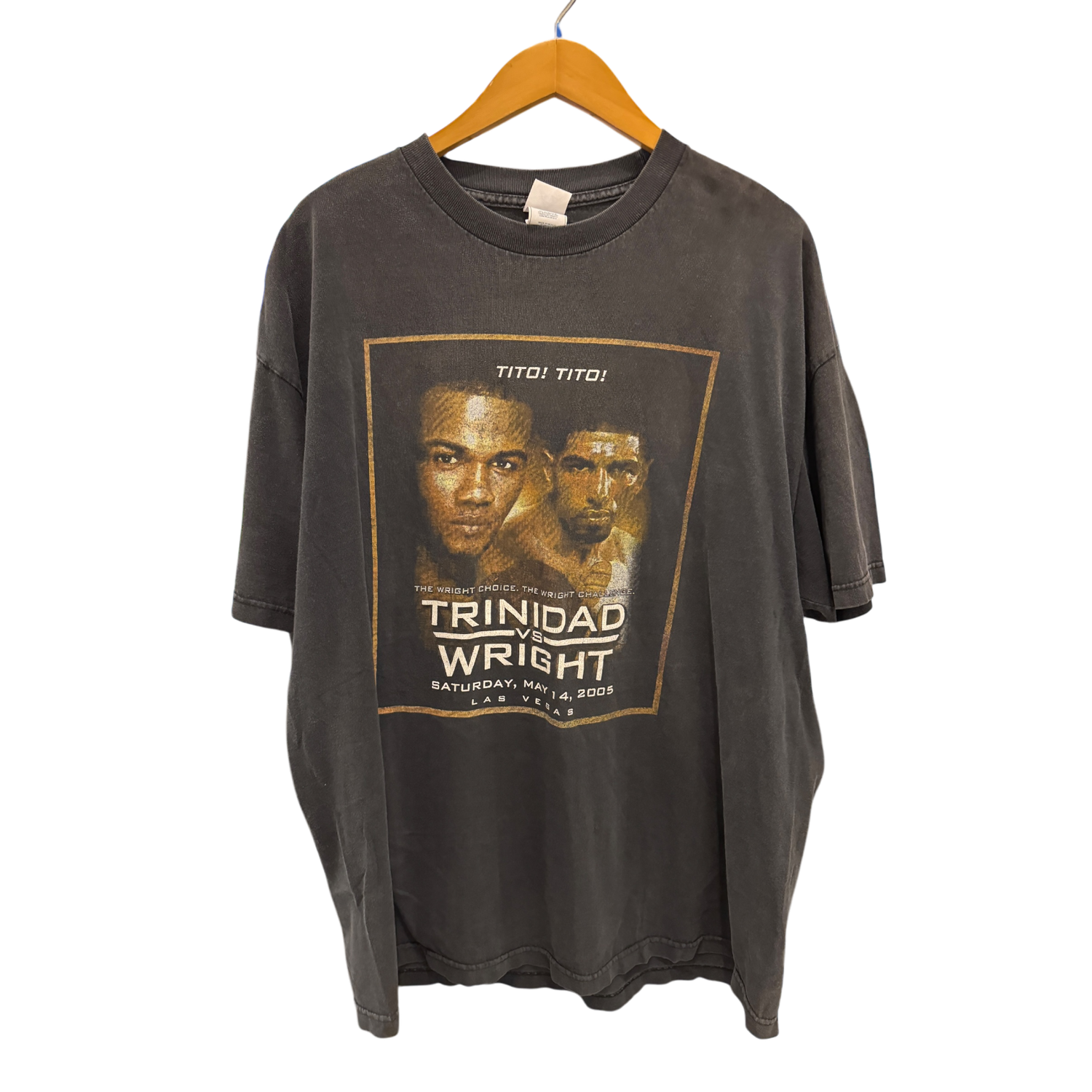 Faded Black Trinidad vs Wright Tee