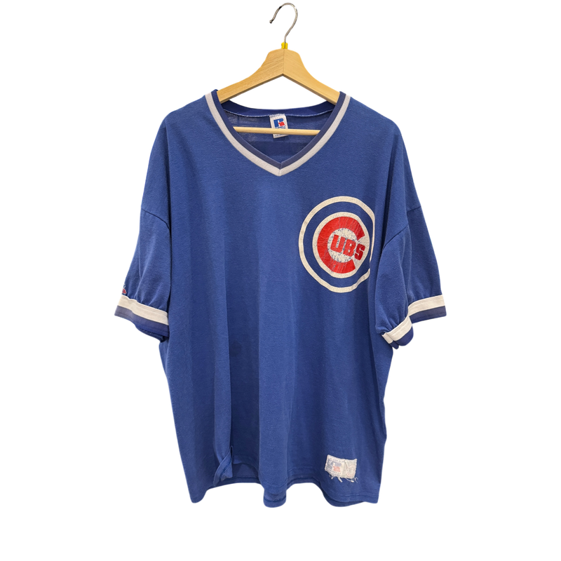 Blue Chicago Cubs Pullover Shirt