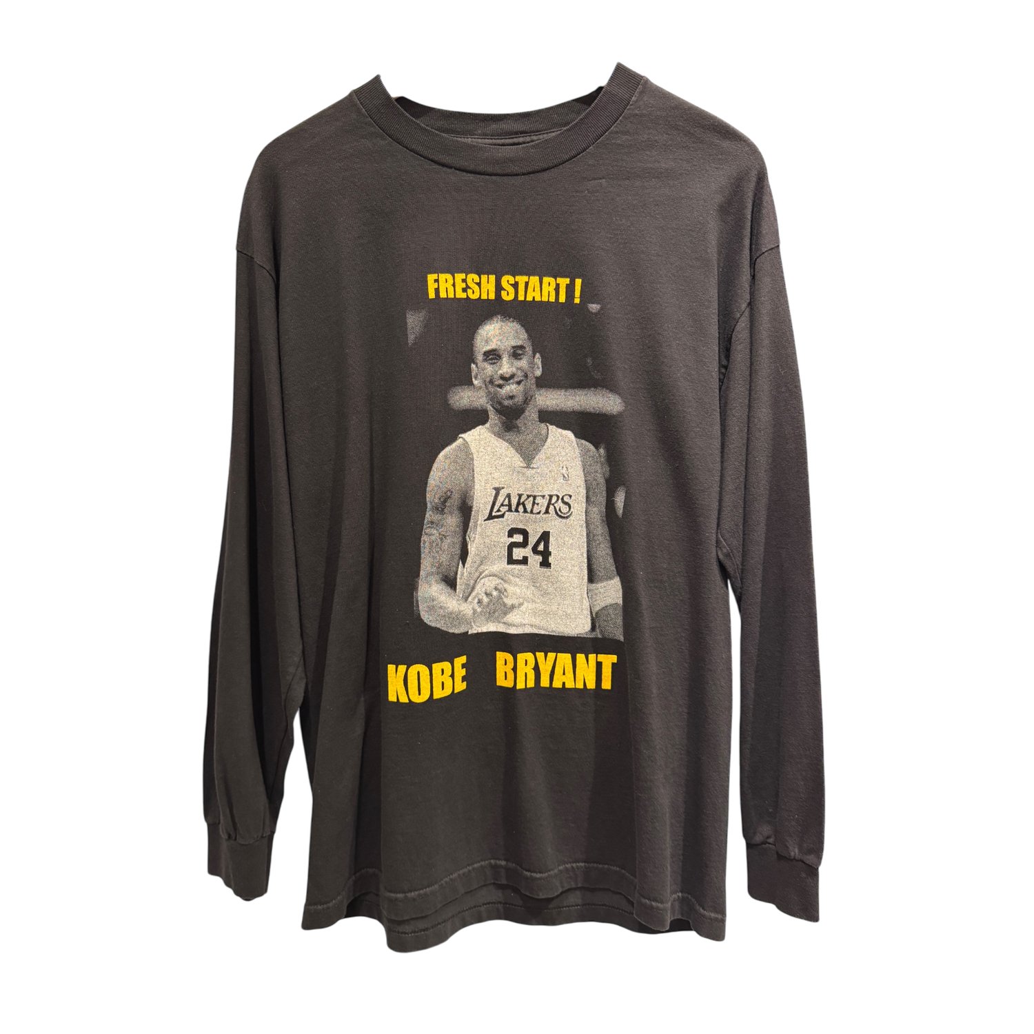 Black “Fresh Start” Kobe Bryant Long Sleeve Shirt