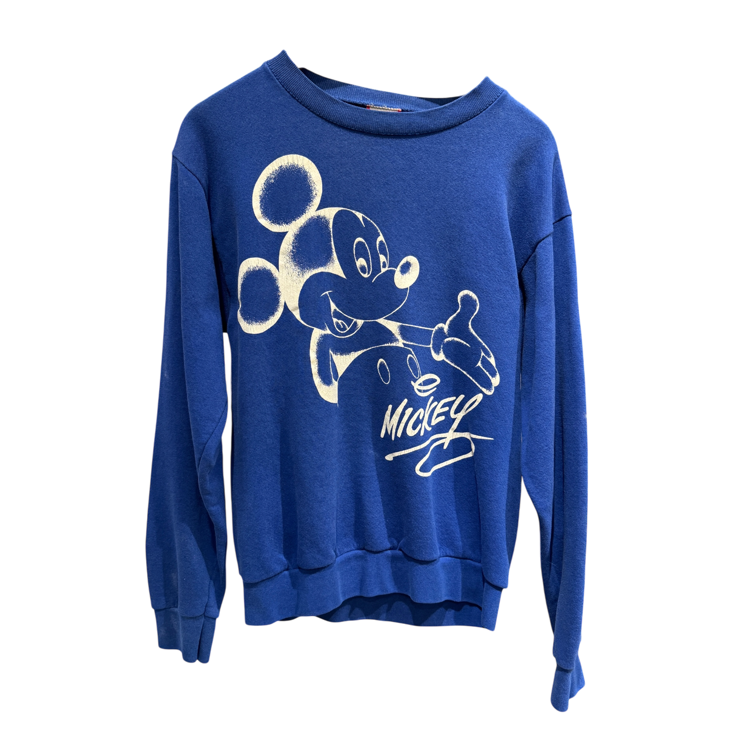 Blue 90’s Mickey Crewneck Sweater