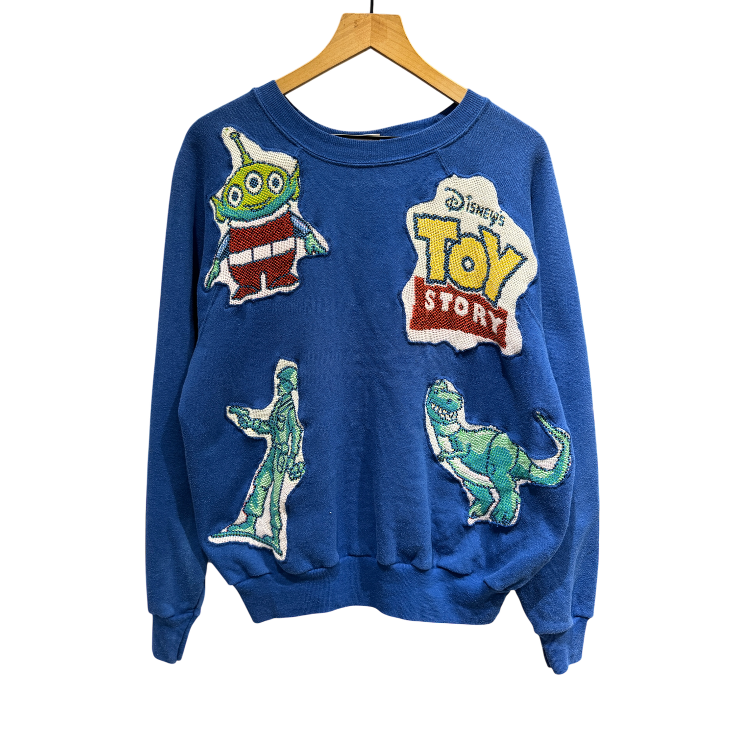 Blue Disney Toy Story Crewneck Sweater