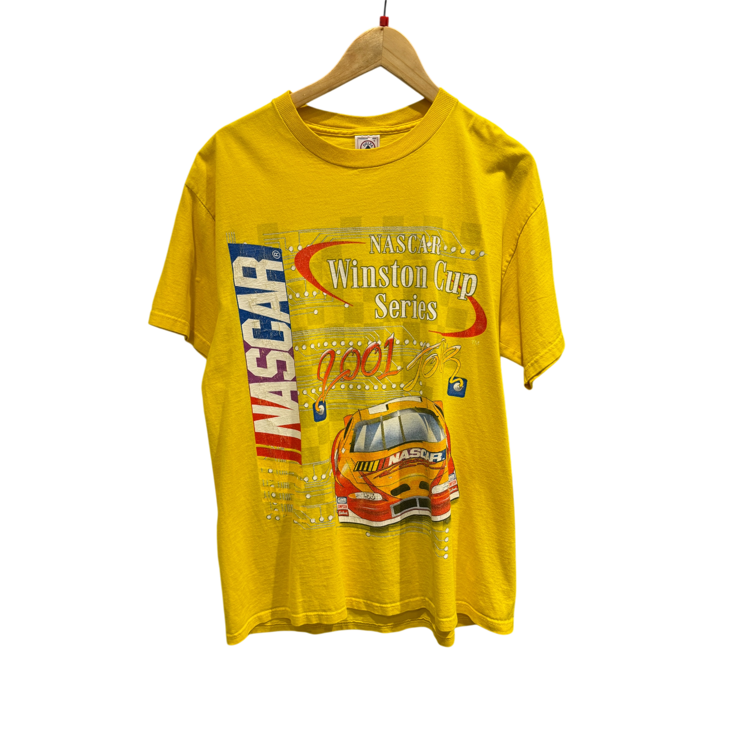 Yellow 2001 NASCAR Tee