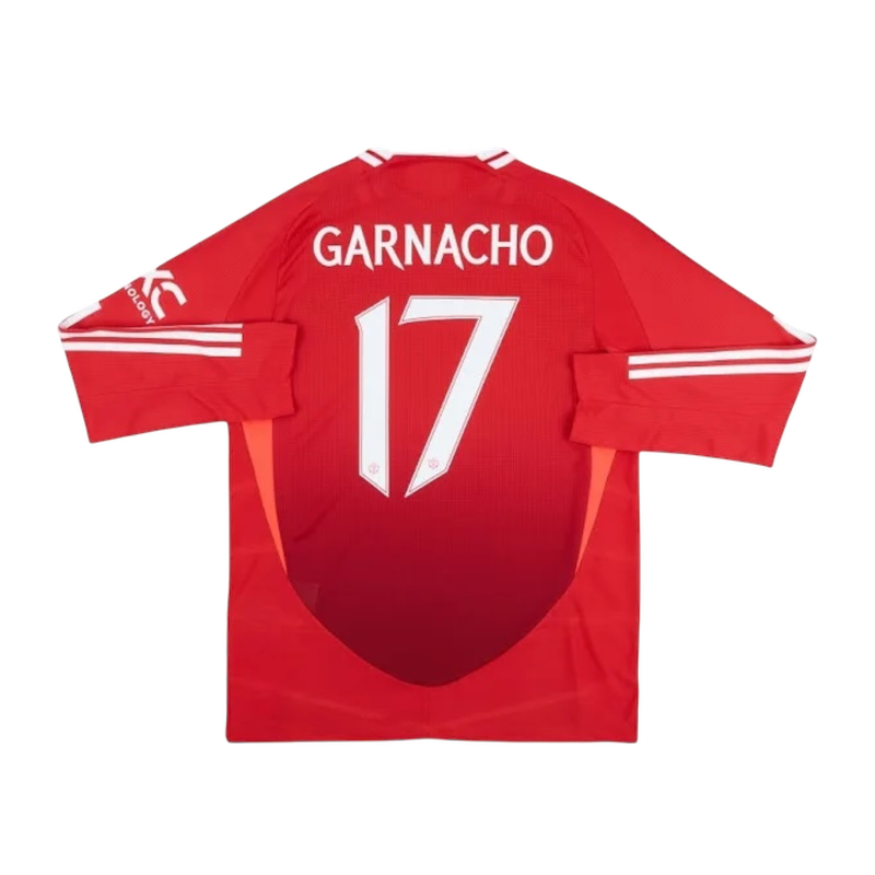 24/25 Authentic Home Manchester United Longsleeve Garnacho Kit