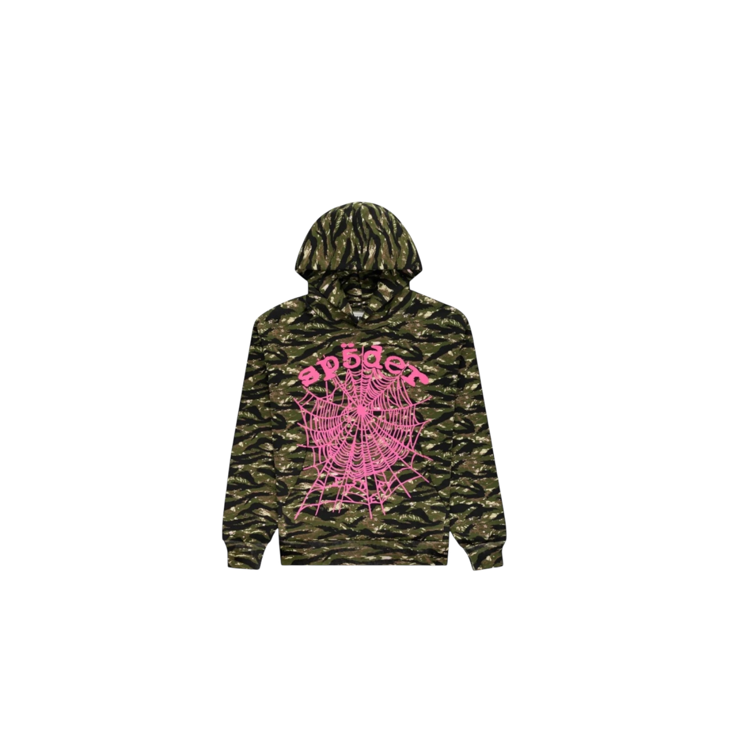 Sp5der OG Web V2 Tiger Camo Hoodie