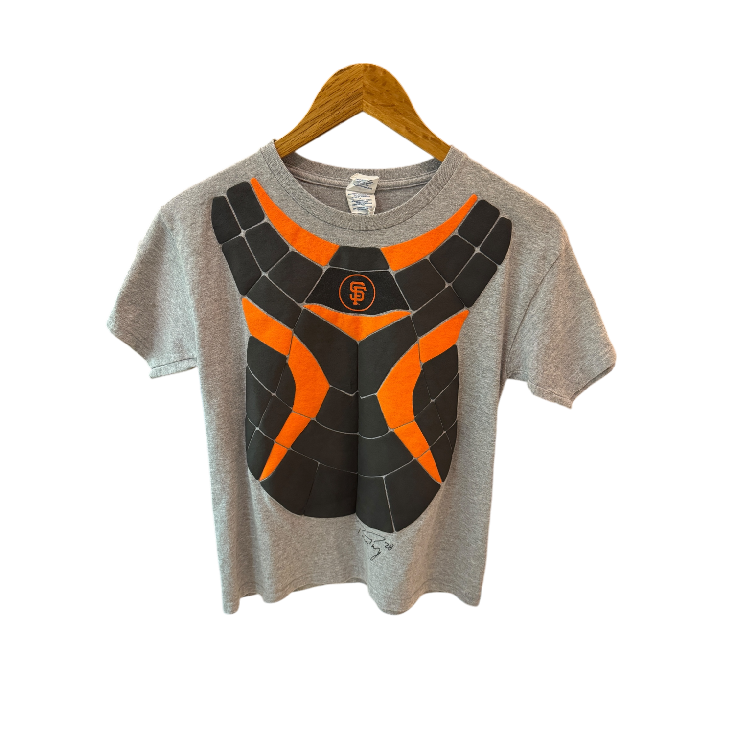 Grey SF Giants Posey Catcher Tee