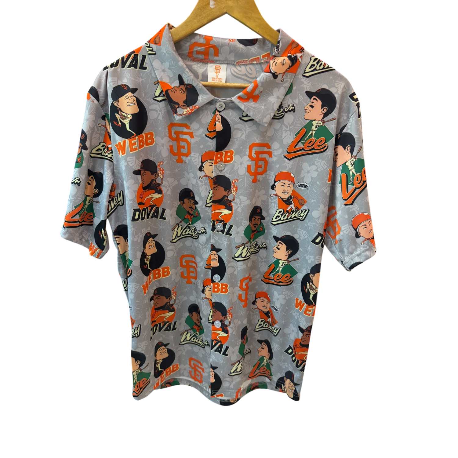SF Giants AOP Button-Up