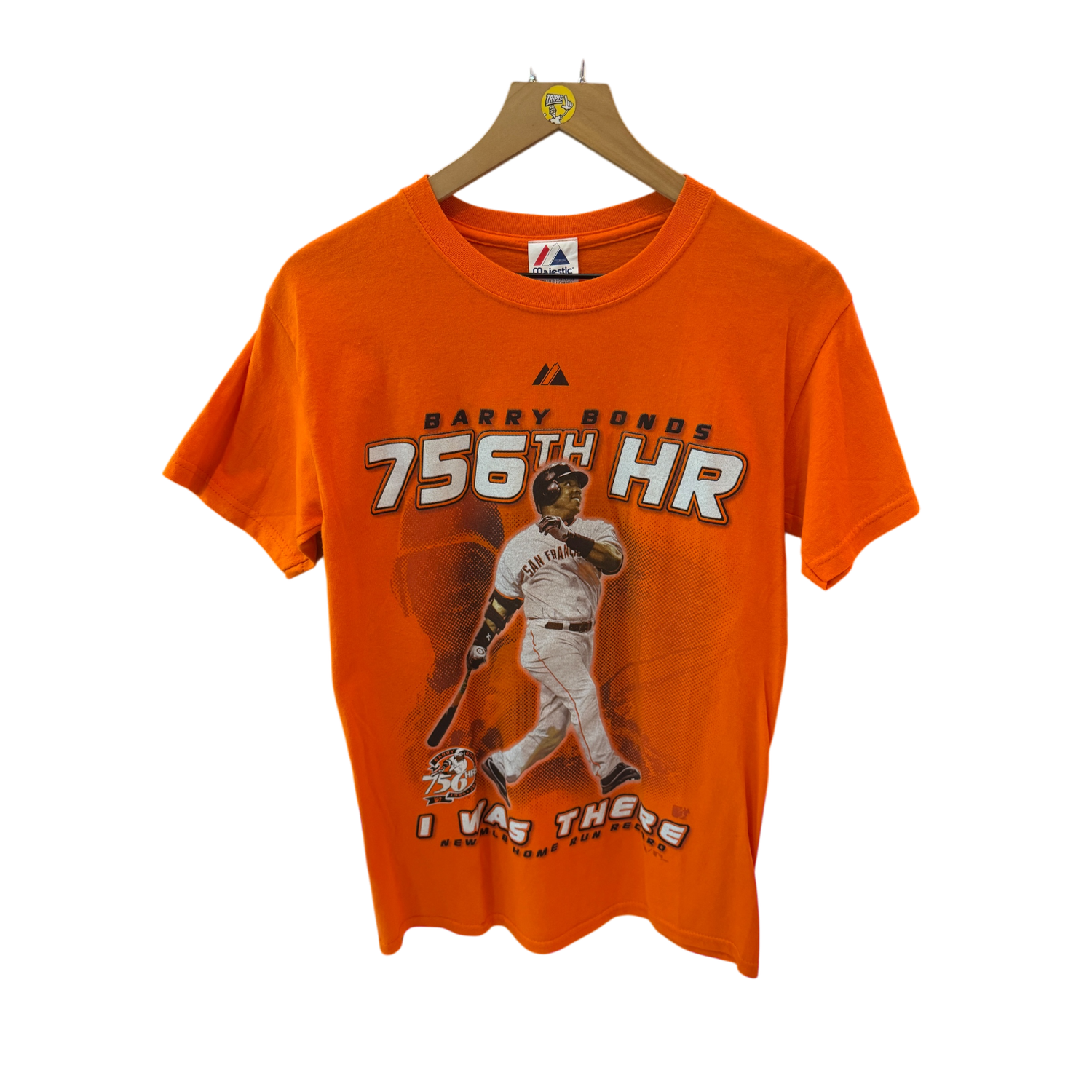 Orange 756th HR Bonds Tee