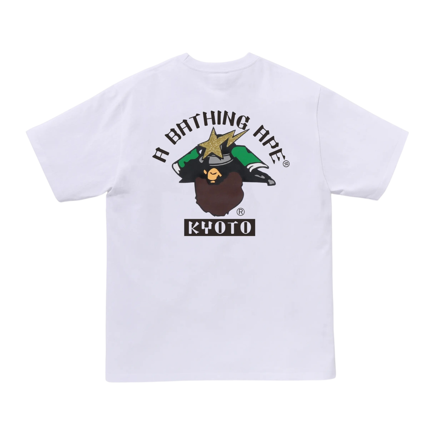 Bape Kyoto Japan Exclusive Tee White