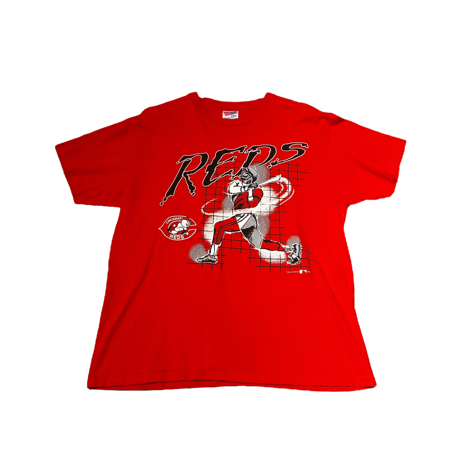 Cincinnati Reds Hanes Heavyweight Tee