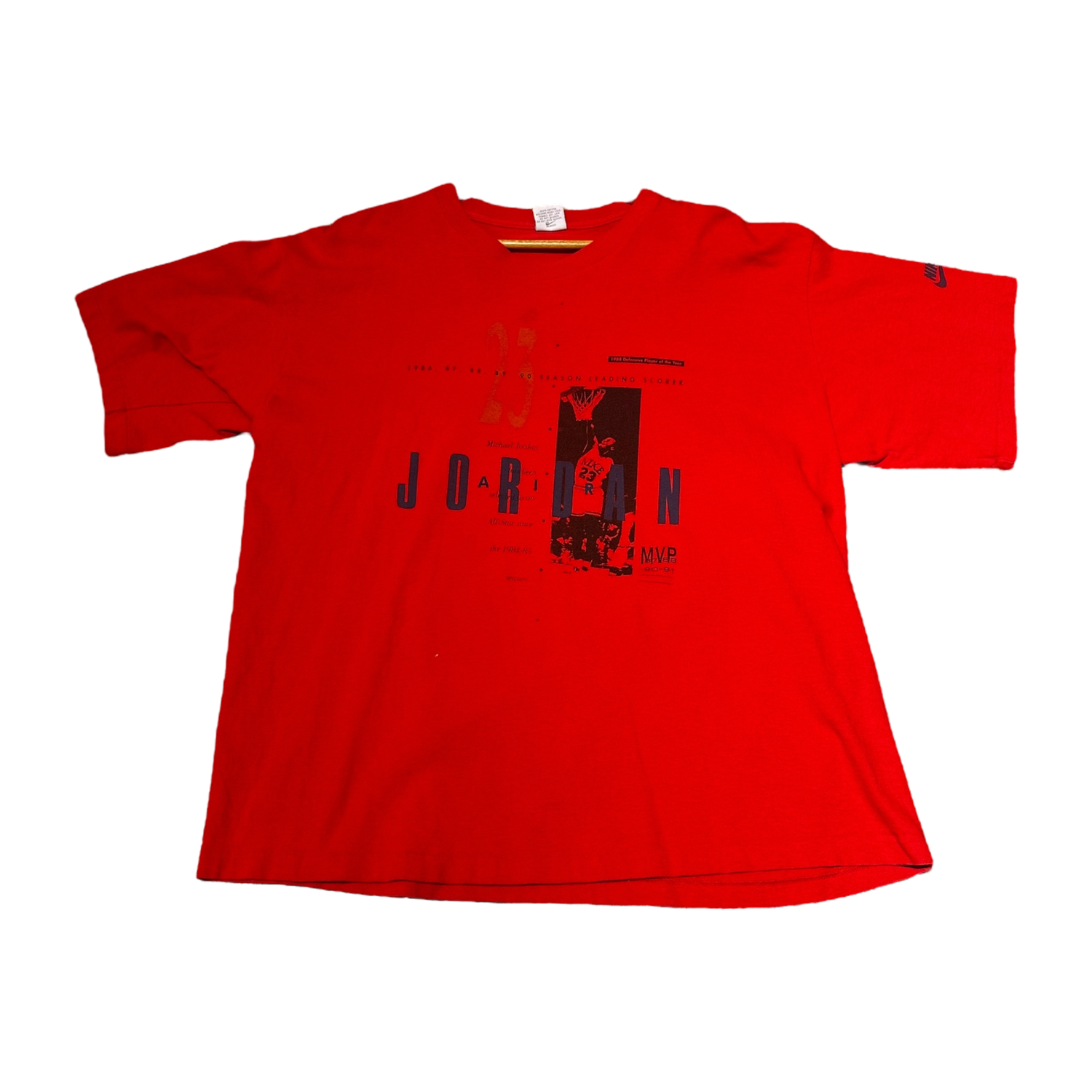 1988 Defensive Player Of The Year Michael Jordan Tee
