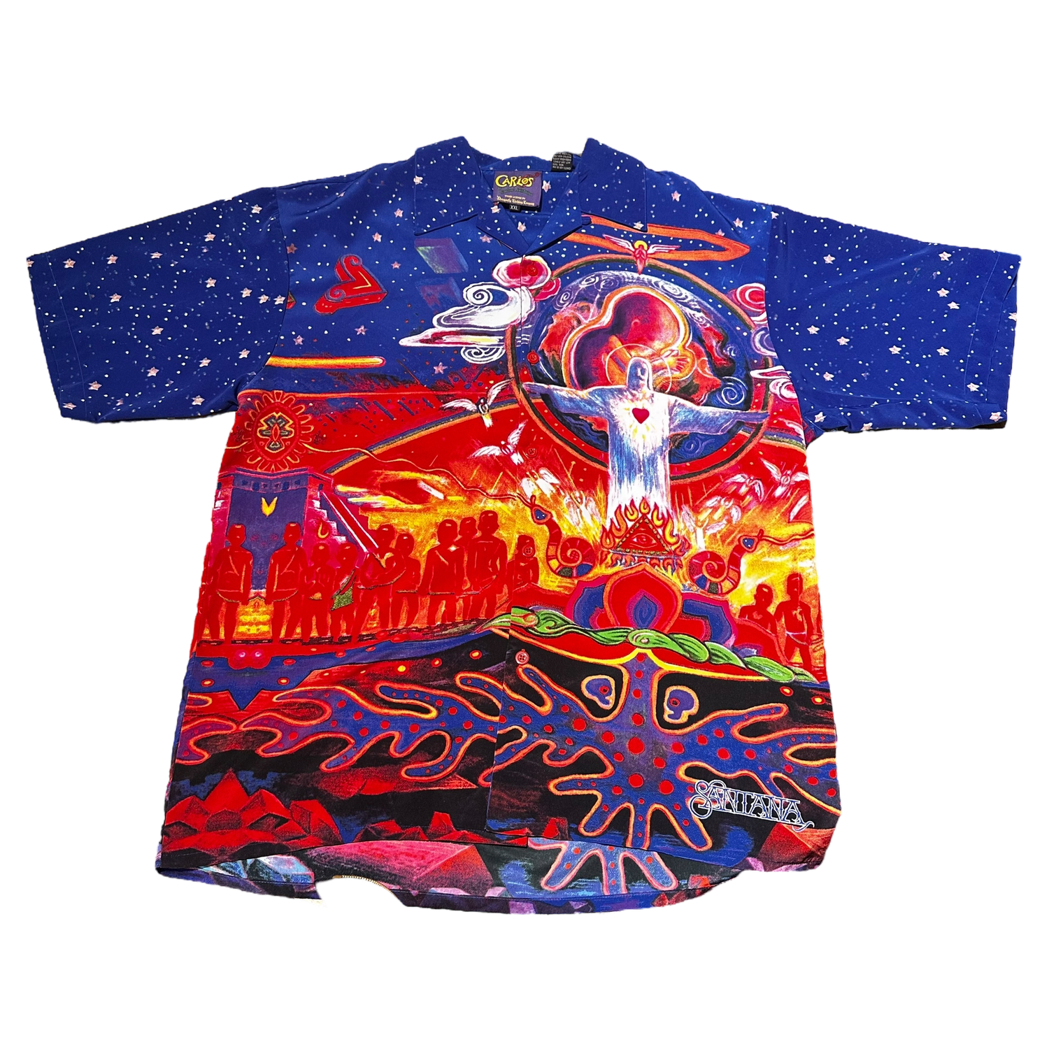 Carlos Santana Button Up