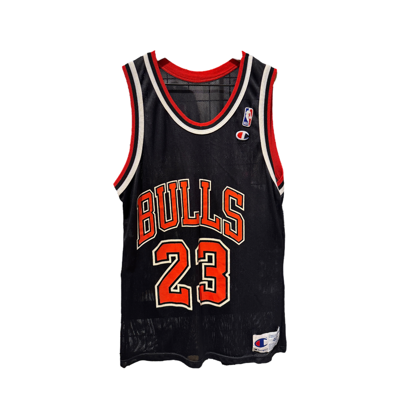 Black Chicago Bulls 23 Jordan Jersey