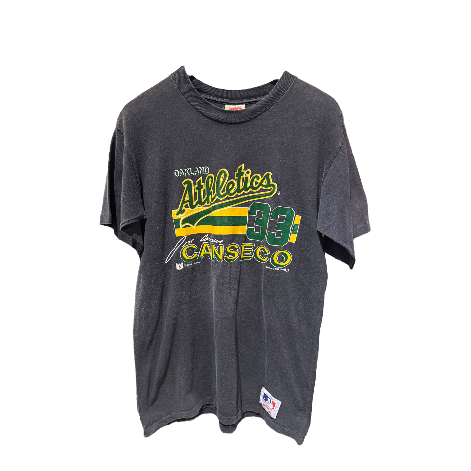 Faded Black A’s Jose Canseco Tee