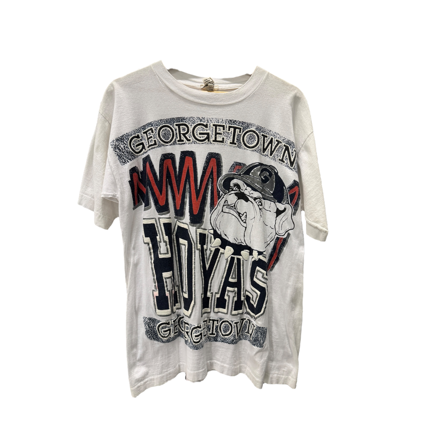 White 90’s Magic Johnson Georgetown Tee
