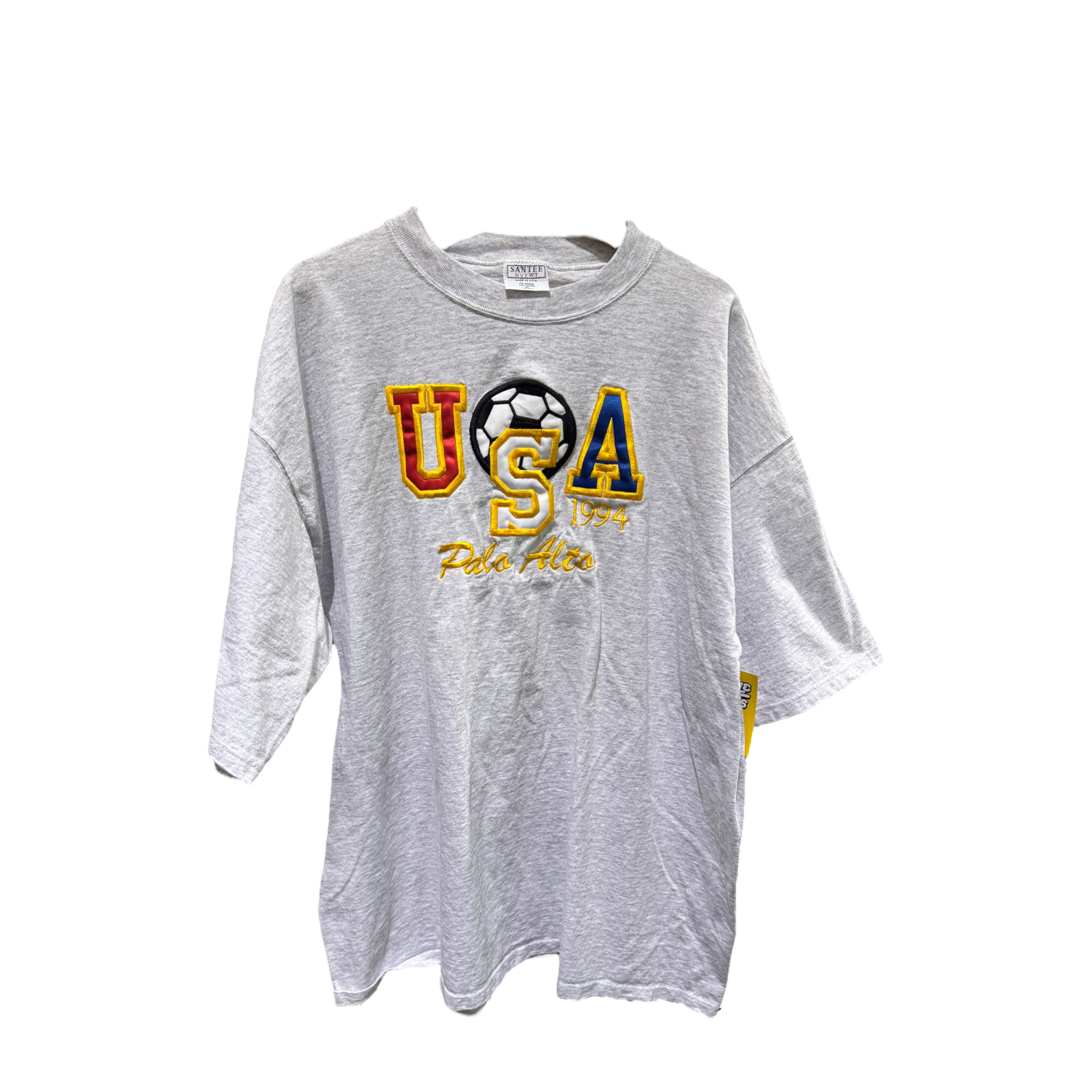 Grey 1994 USA Soccer Palo Alto Tee