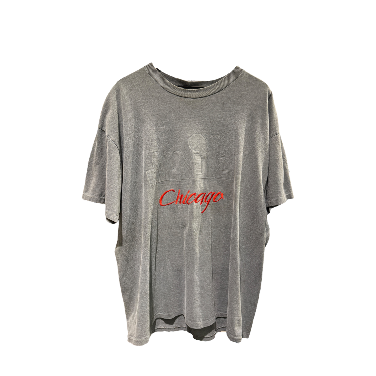 Dark Grey Chicago Tee
