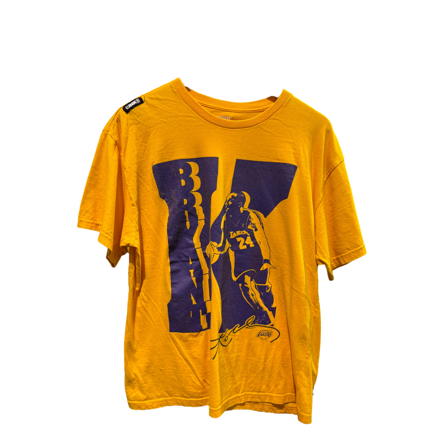 Yellow Kobe Bryant Tee