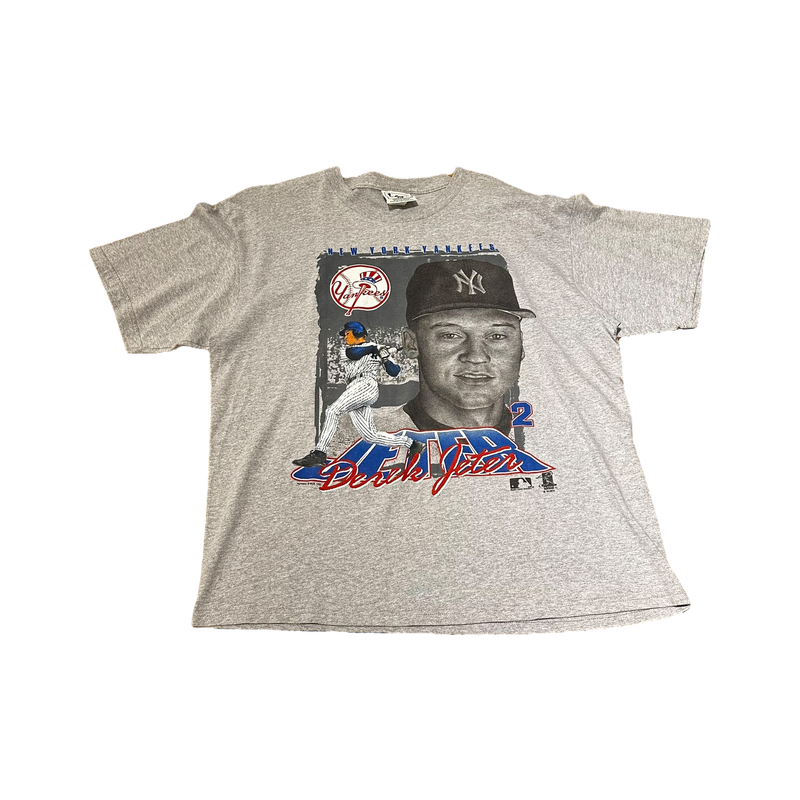 Derek Jeeter Grey Tee