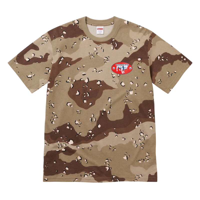 Supreme Dalmatian Chocolate Camo Tee
