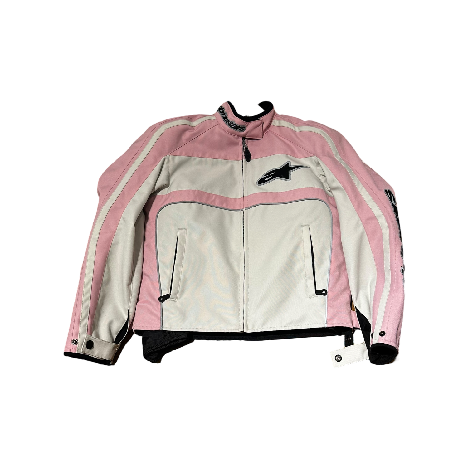 Alpine stars Pink Motorcycle Jacket