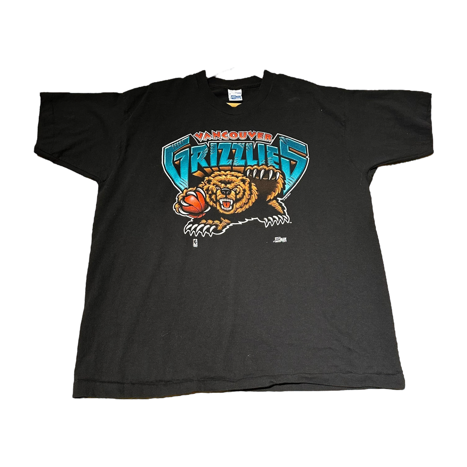 Vancouver Grizzlies Black Tee