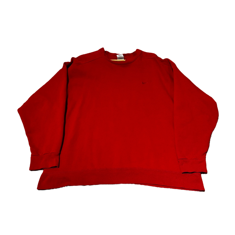 Red Nike Crew